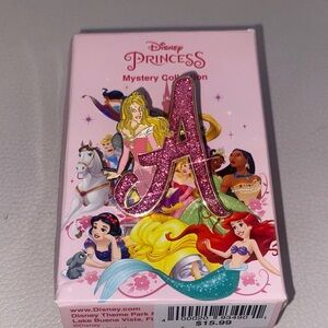 Disney Sleeping Beauty Glitter Letter Pin